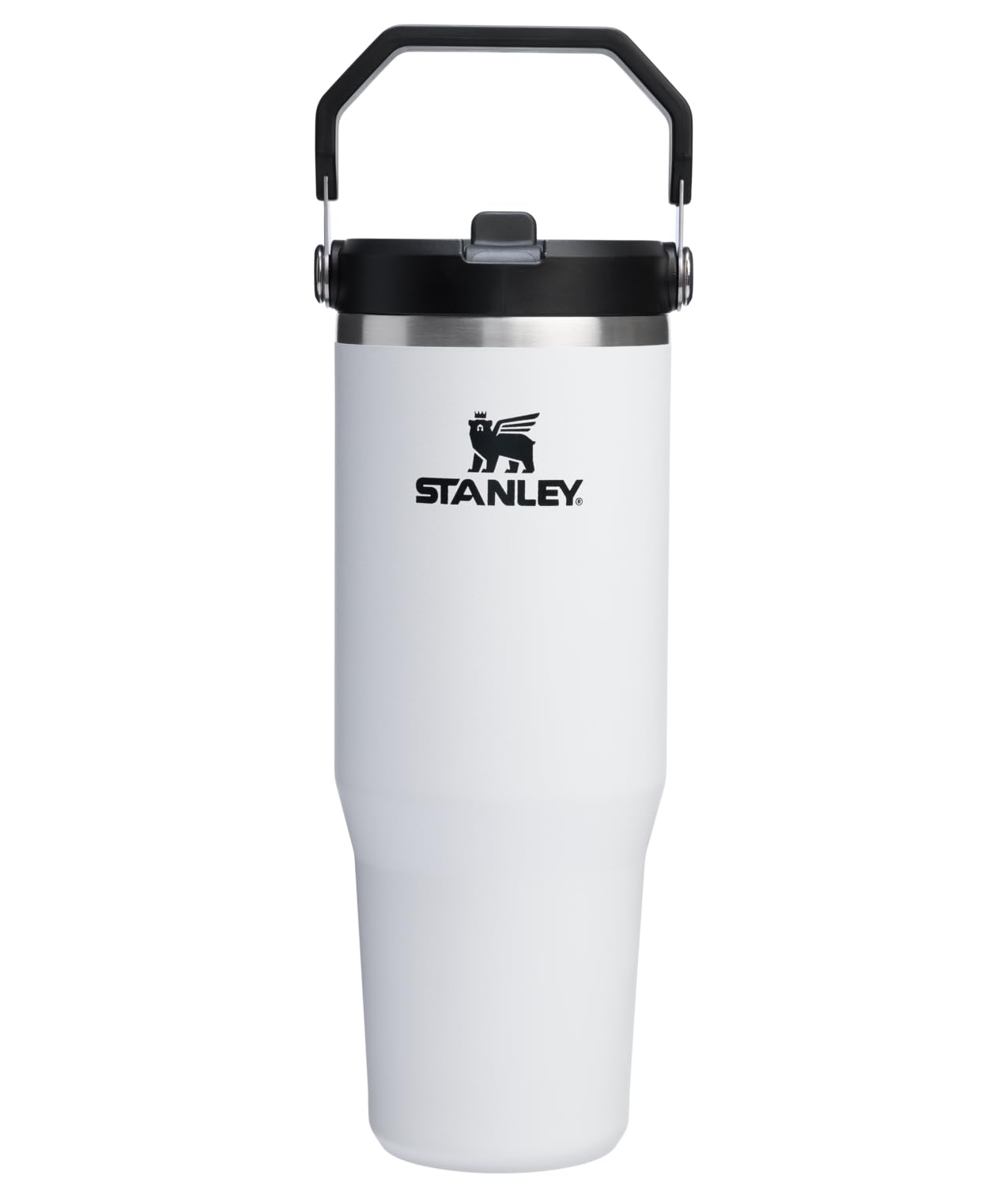 STANLEY IceFlow 2.0 Flip Straw Tumbler with Handle 30 oz | Twist On Lid and Flip Up Straw | Leakproof Water Bottle | Insulated Stainless Steel | BPA-Free | Dried Pine