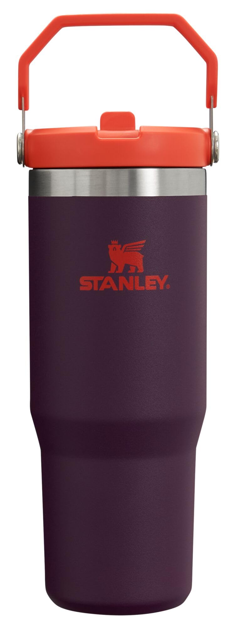 STANLEY IceFlow 2.0 Flip Straw Tumbler with Handle 30 oz | Twist On Lid and Flip Up Straw | Leakproof Water Bottle | Insulated Stainless Steel | BPA-Free | Dried Pine