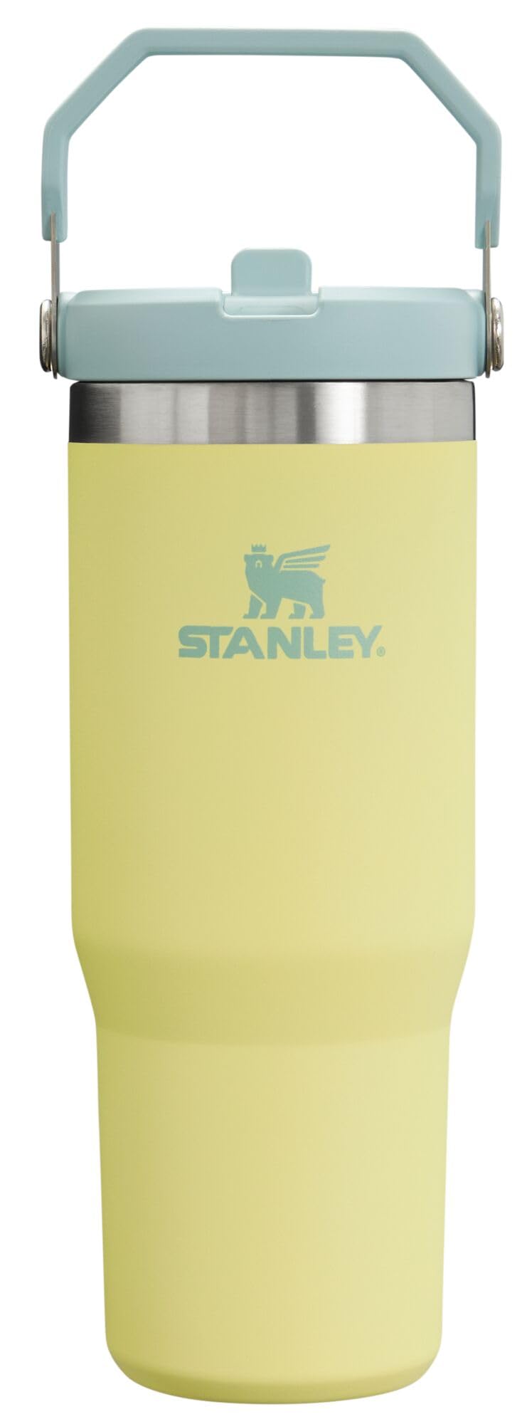 STANLEY IceFlow 2.0 Flip Straw Tumbler with Handle 30 oz | Twist On Lid and Flip Up Straw | Leakproof Water Bottle | Insulated Stainless Steel | BPA-Free | Dried Pine