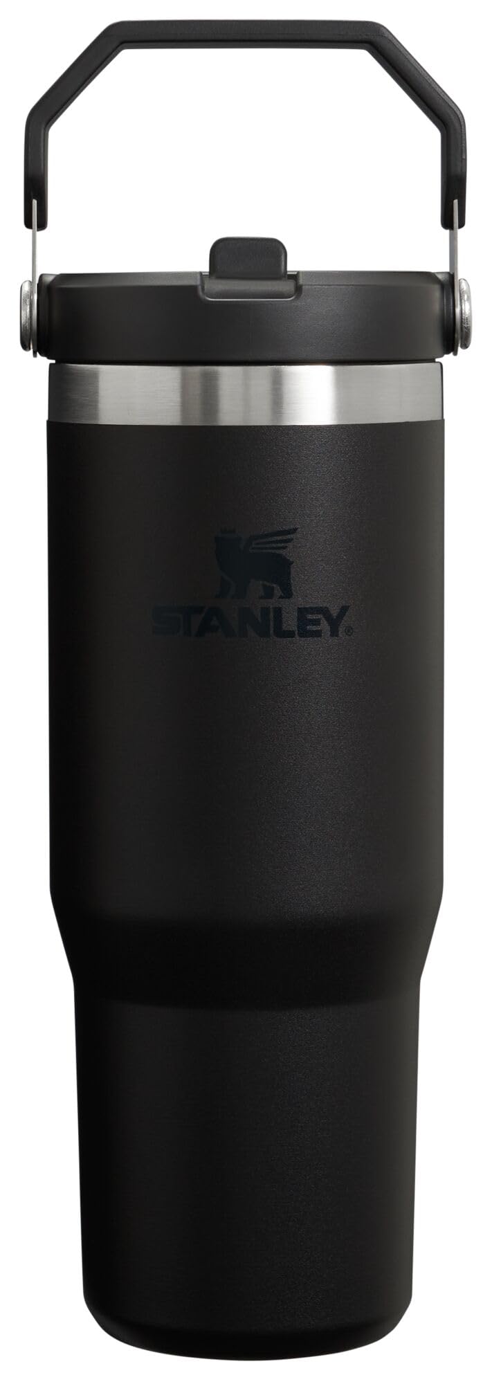 STANLEY IceFlow 2.0 Flip Straw Tumbler with Handle 30 oz | Twist On Lid and Flip Up Straw | Leakproof Water Bottle | Insulated Stainless Steel | BPA-Free | Dried Pine