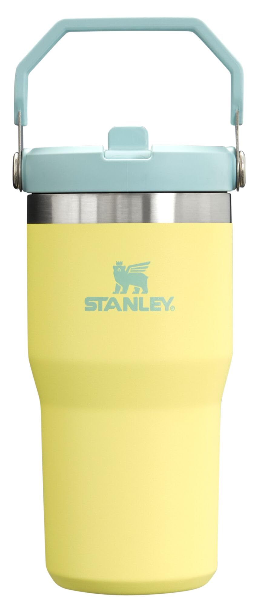 STANLEY IceFlow 2.0 Flip Straw Tumbler with Handle 30 oz | Twist On Lid and Flip Up Straw | Leakproof Water Bottle | Insulated Stainless Steel | BPA-Free | Dried Pine