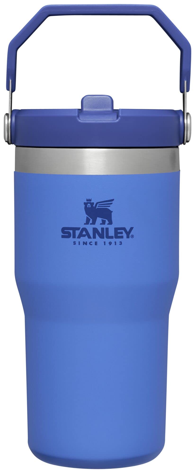 STANLEY IceFlow 2.0 Flip Straw Tumbler with Handle 30 oz | Twist On Lid and Flip Up Straw | Leakproof Water Bottle | Insulated Stainless Steel | BPA-Free | Dried Pine