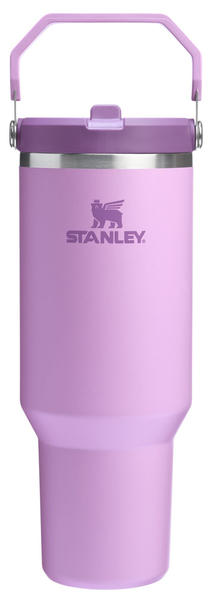 STANLEY IceFlow 2.0 Flip Straw Tumbler with Handle 30 oz | Twist On Lid and Flip Up Straw | Leakproof Water Bottle | Insulated Stainless Steel | BPA-Free | Dried Pine