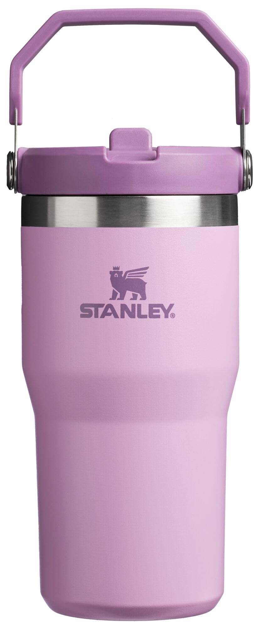 STANLEY IceFlow 2.0 Flip Straw Tumbler with Handle 30 oz | Twist On Lid and Flip Up Straw | Leakproof Water Bottle | Insulated Stainless Steel | BPA-Free | Dried Pine