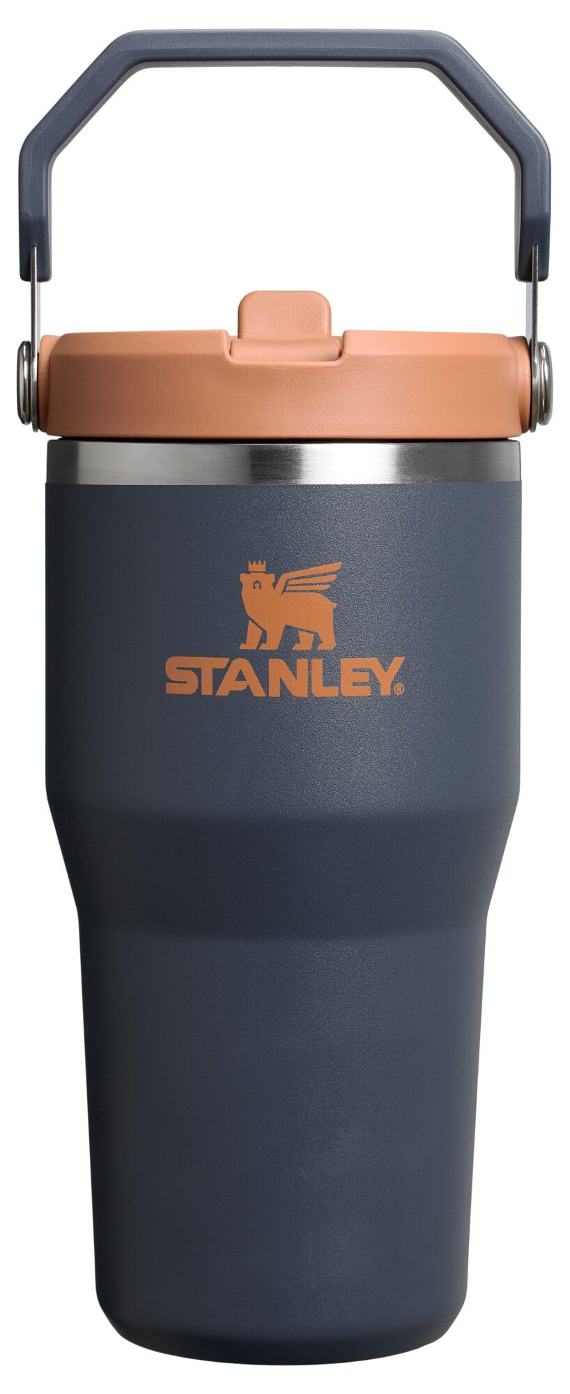 STANLEY IceFlow 2.0 Flip Straw Tumbler with Handle 30 oz | Twist On Lid and Flip Up Straw | Leakproof Water Bottle | Insulated Stainless Steel | BPA-Free | Dried Pine