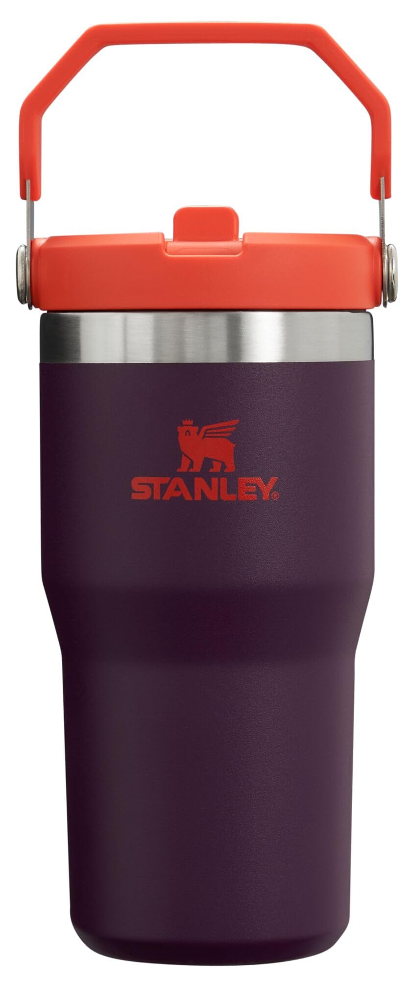 STANLEY IceFlow 2.0 Flip Straw Tumbler with Handle 30 oz | Twist On Lid and Flip Up Straw | Leakproof Water Bottle | Insulated Stainless Steel | BPA-Free | Dried Pine