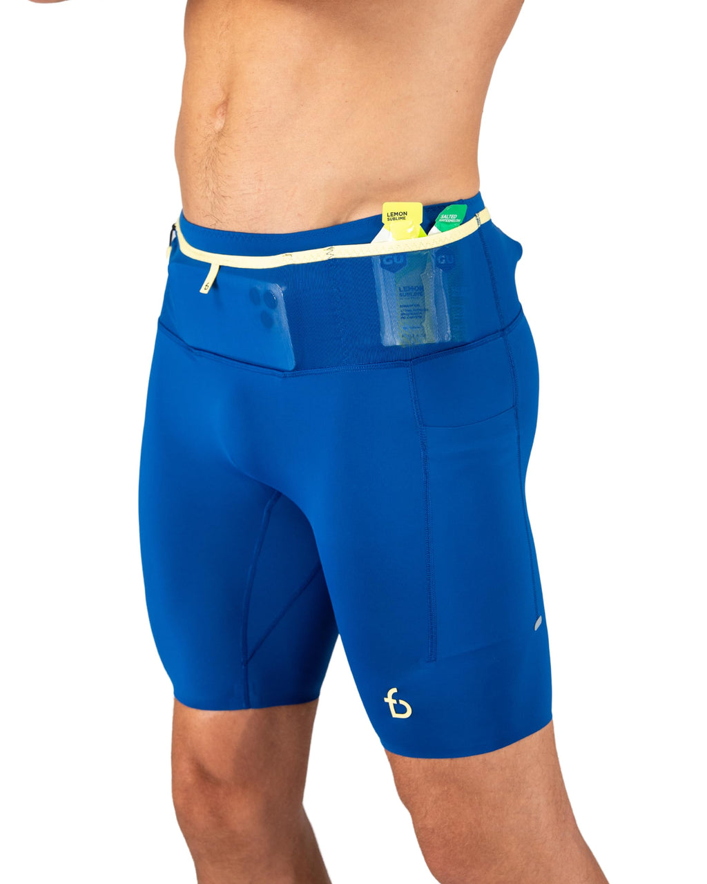 FlipBelt Men's Running Compression Shorts with Pockets - Secure Your Phone, Keys and Even Water Bottles - USA Small Business