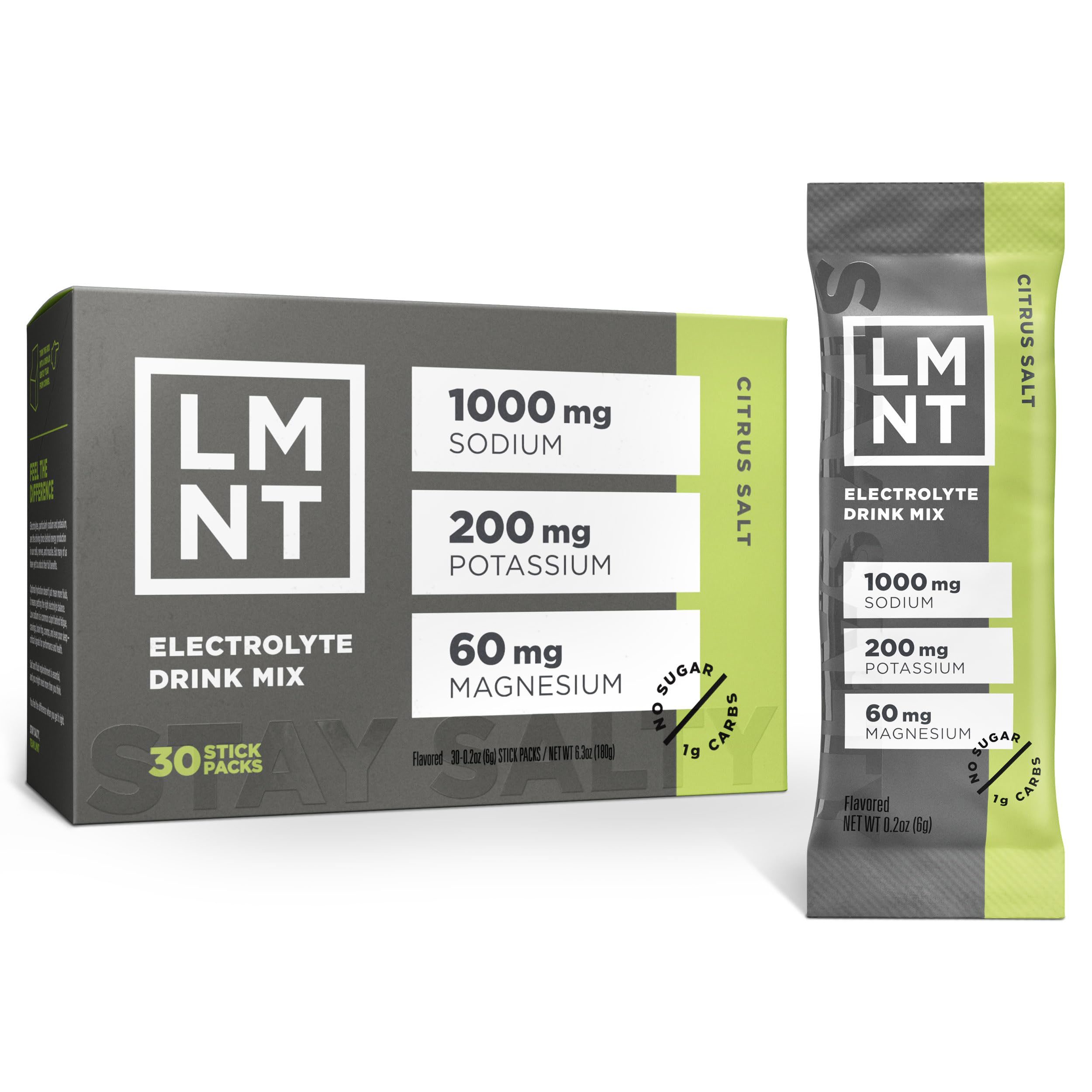 LMNT Zero Sugar Electrolytes - Variety Pack Bundle | Drink Mix | 36-Count