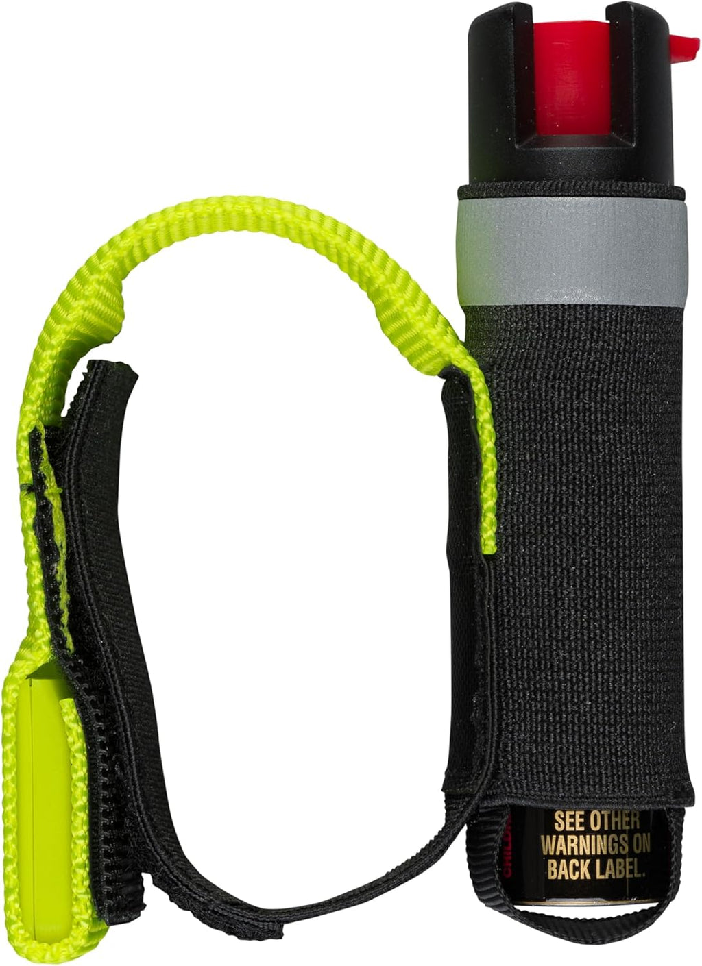 SABRE Runner Pepper Gel for Self Defense with Adjustable LED Hand Strap for Running, Always On or Flashing Light, Ambidextrous Fit, Max Strength 35 Bursts, Protect Against Multiple Threats, 0.67 fl oz