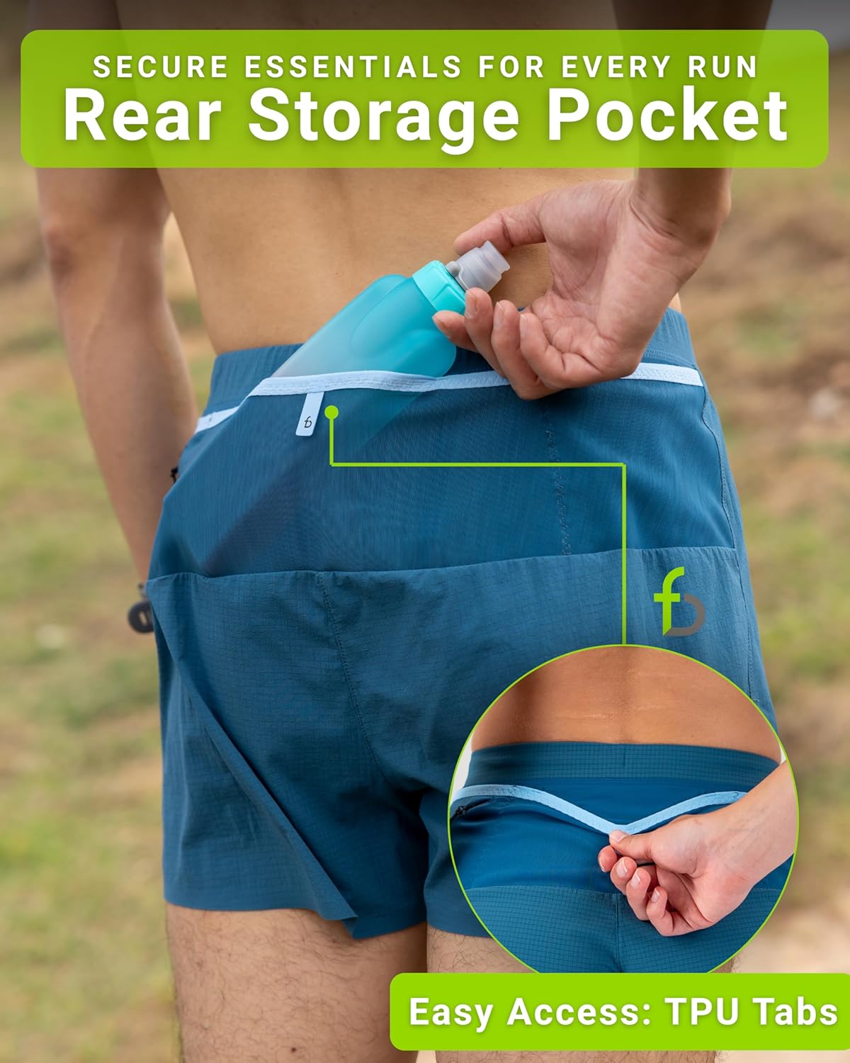 FlipBelt Black Athletic Elite Running Shorts for Men, Lightweight Moisture Wicking Exercise Shorts with Pockets, XS-XL