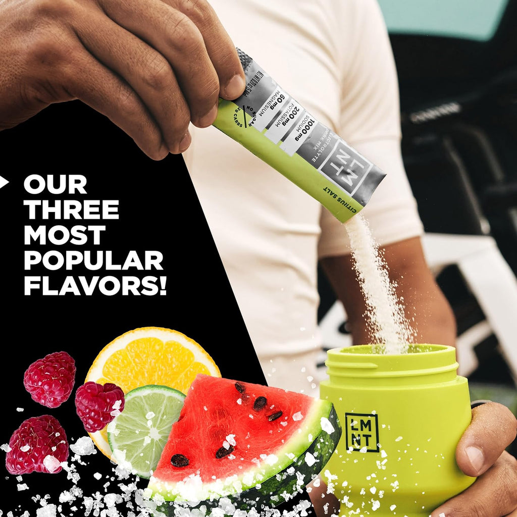 LMNT Zero Sugar Electrolytes - Variety Pack Bundle | Drink Mix | 36-Count