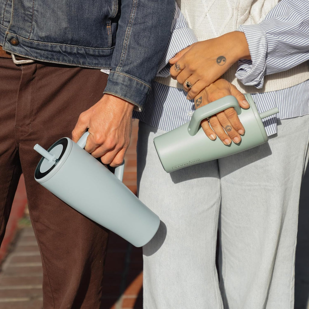 BrüMate Era 40 oz Tumbler with Handle and Straw | 100% Leakproof Insulated Tumbler with Lid and Flexible SoftSip Straw | Made of Stainless Steel | Cup Holder Friendly Base | 40oz (Cotton Candy)